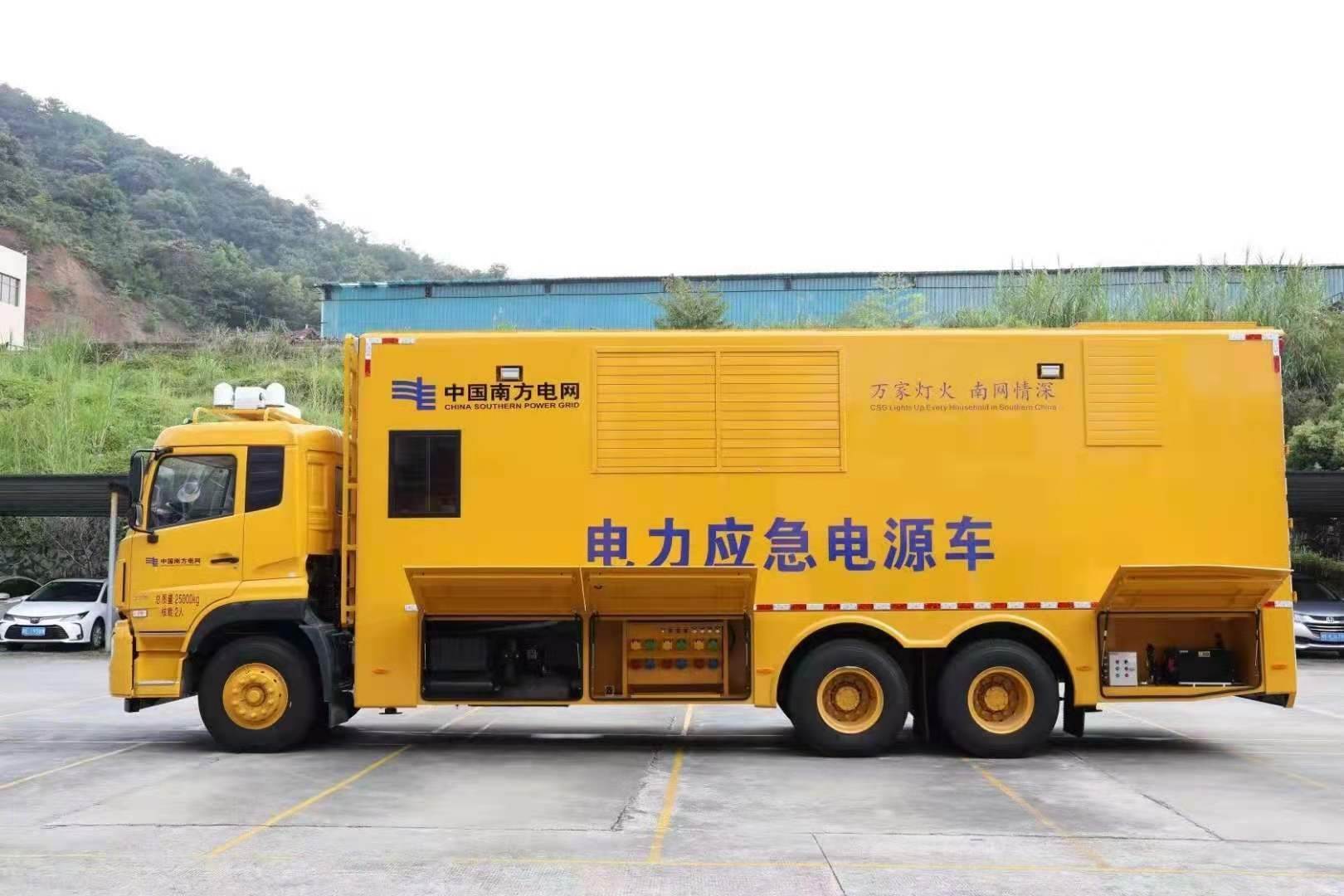 古塔安康大型柴油发电机发电车UPS电源出租租赁